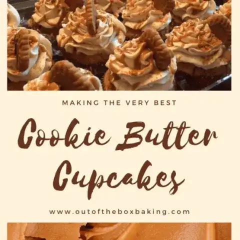 Cookie Butter Cupcakes