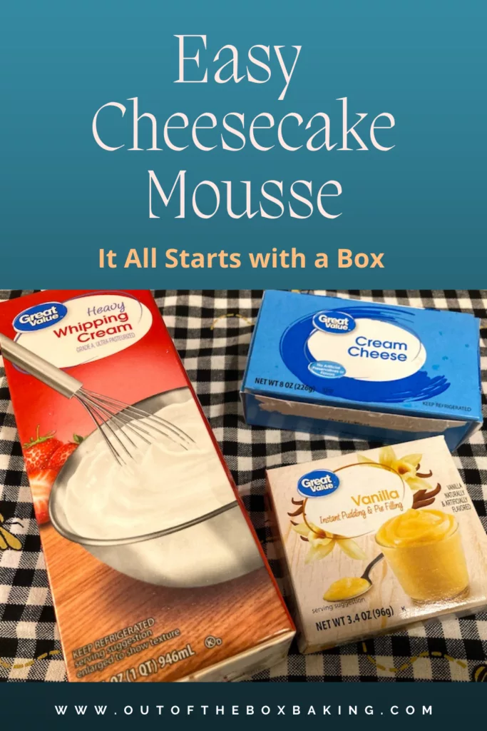 easy cheesecake mousse