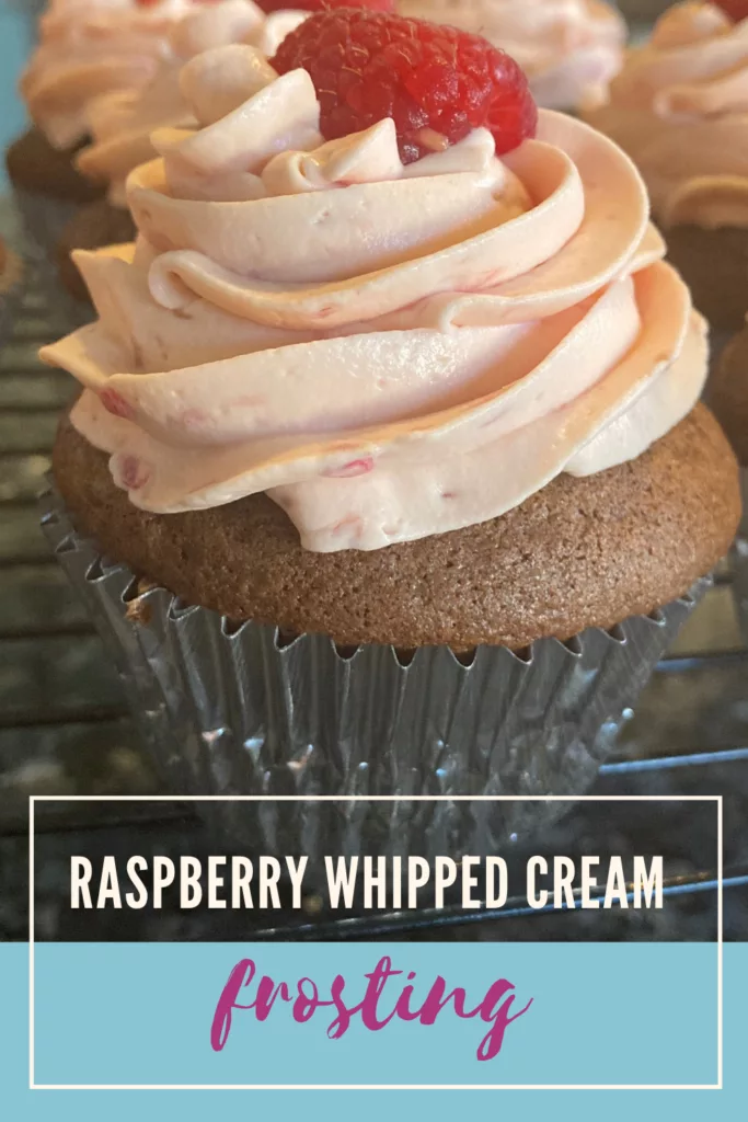 raspberry whipped cream