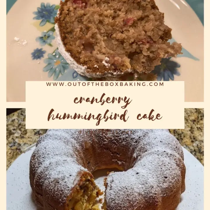 Cranberry Hummingbird Cake