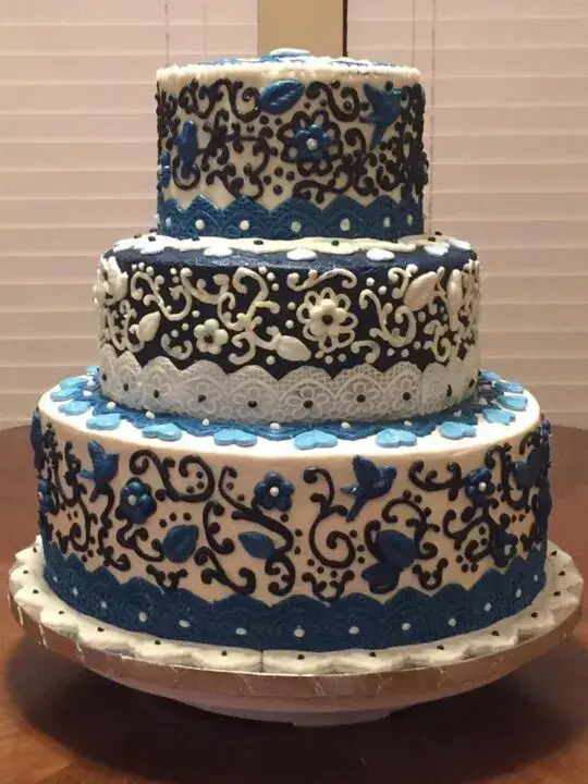 French toille cake