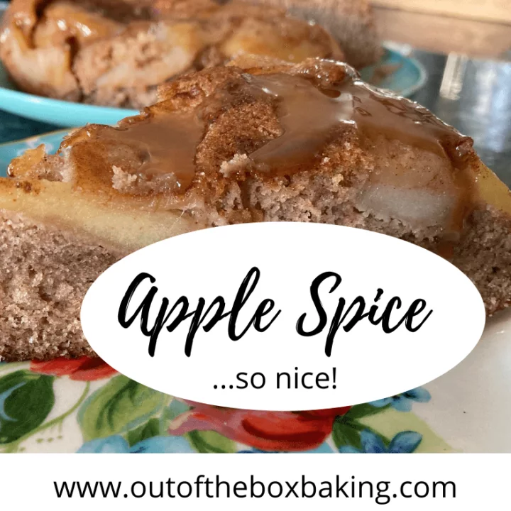 Apple Spice Skillet Cake