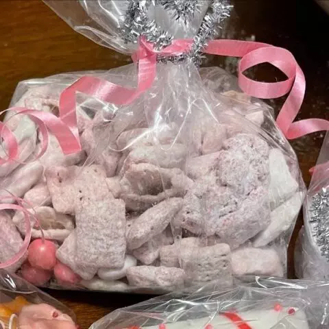 Pink Puppy Chow