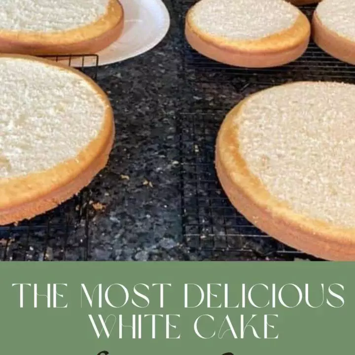 The Most Delicious White Cake from a Box