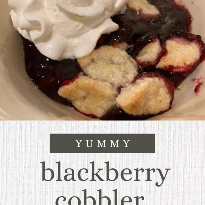 Yummy Blackberry Cobbler