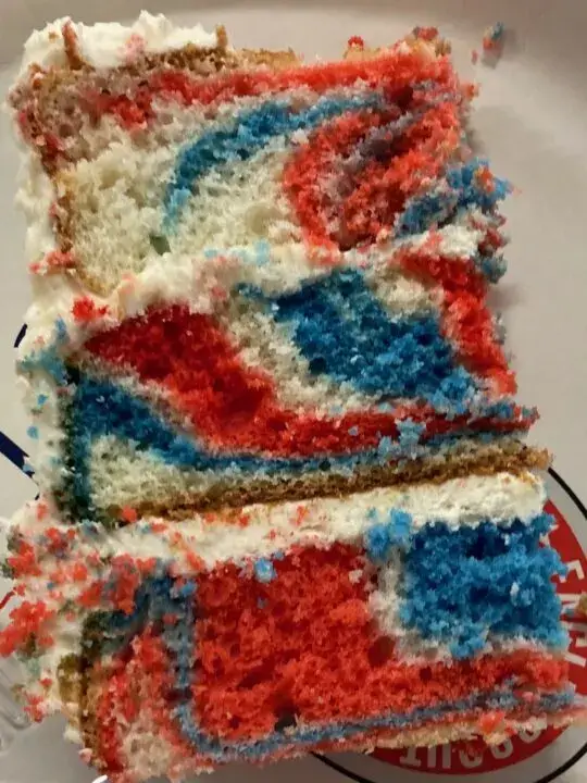 Zebra Stripe Cake Technique from outoftheboxbaking.com