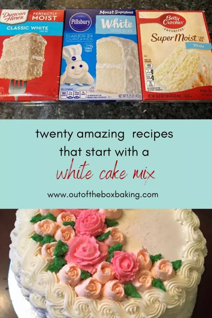 20 Amazing Recipes that Start with a White Cake Mix from Out of the Box Baking.com