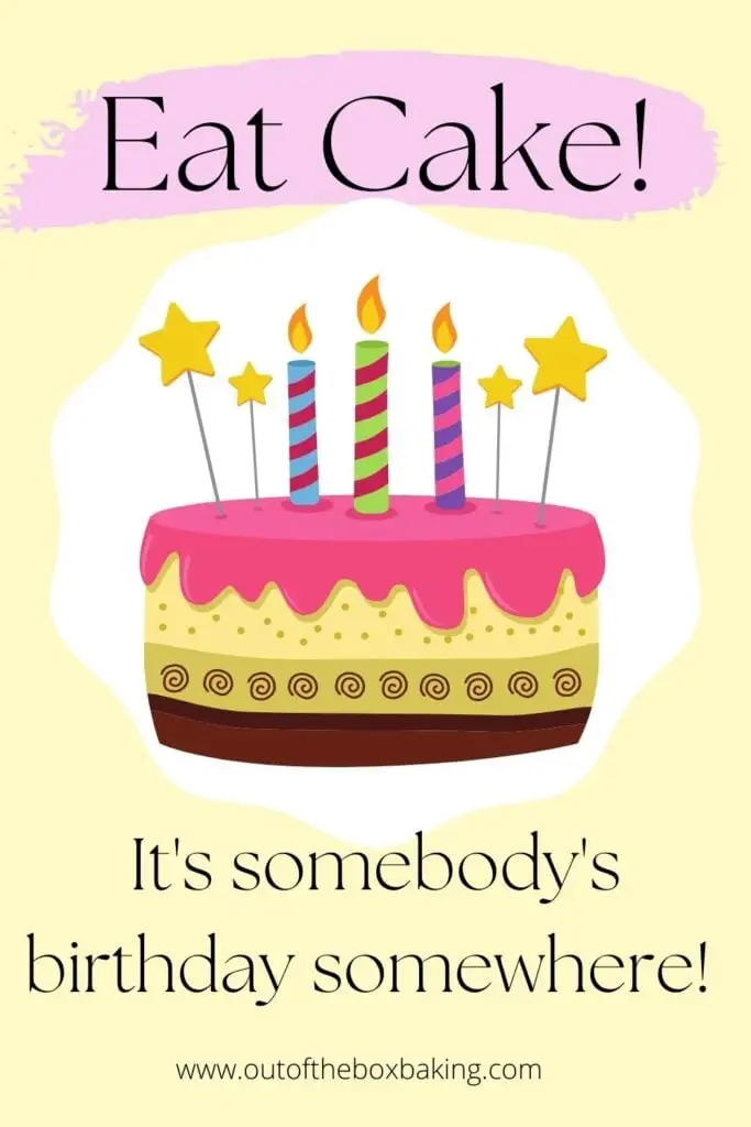 101 Fun Cake Quotes for Bakers from Out of the Box Baking.com