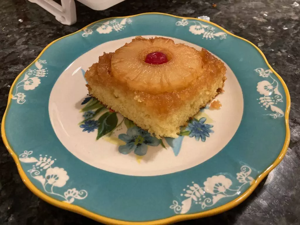 pineapple upside down cake from out of the box baking.com