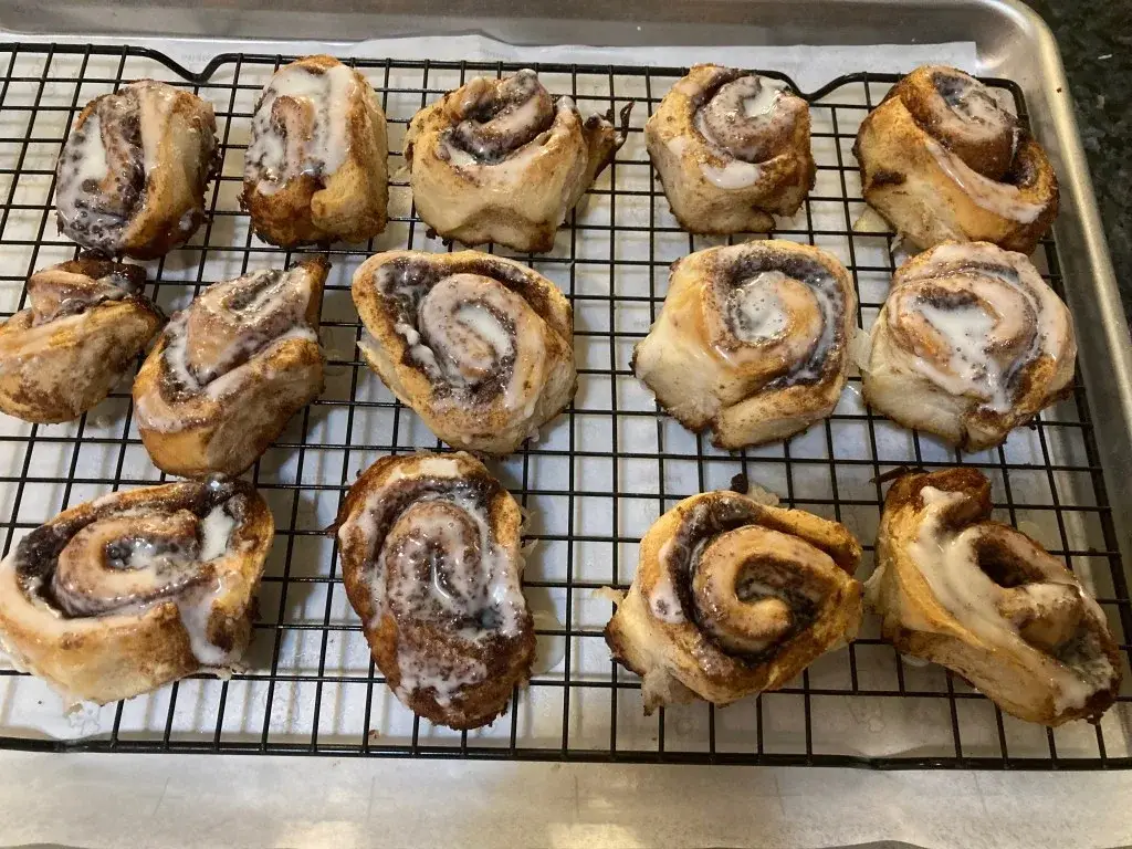 Easy Cinnamon Rolls from Canned Biscuits from Out of the Box Baking.com