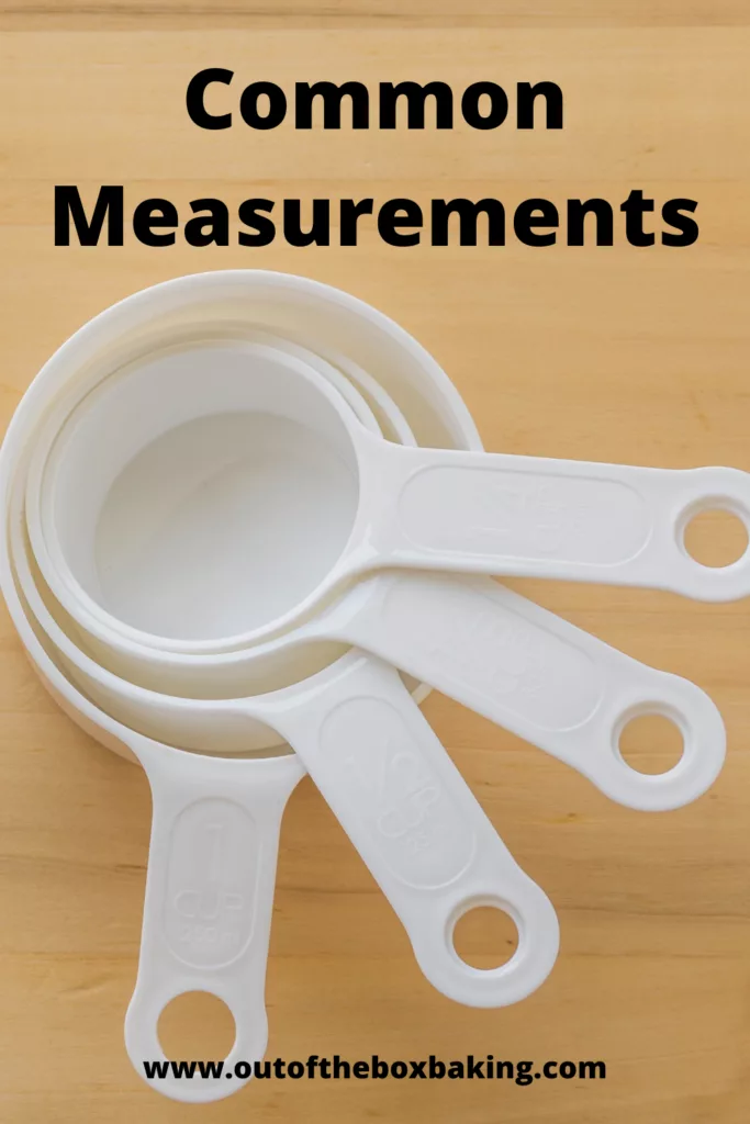 common measurements