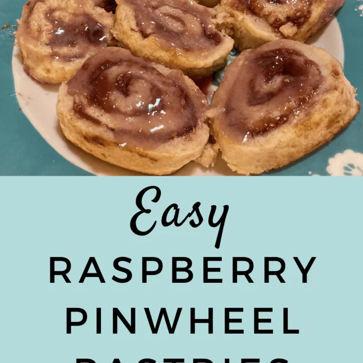 Easy Raspberry Pinwheel Pastries