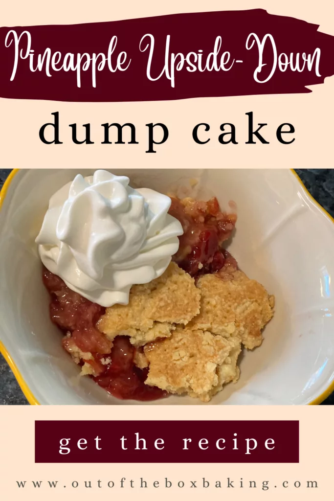 pineapple upside down dump cake picture