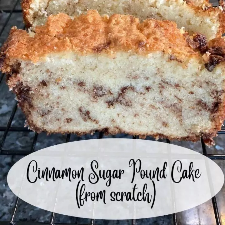 Cinnamon Sugar Pound Cake