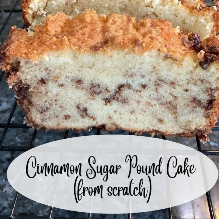 Cinnamon Sugar Pound Cake