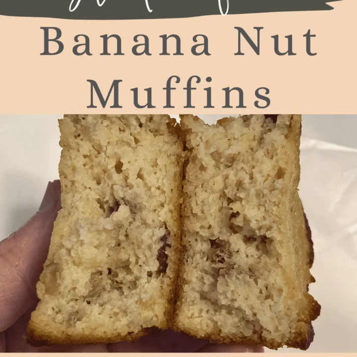Gluten Free Sugar Free Banana Nut Muffins (with chocolate chips)