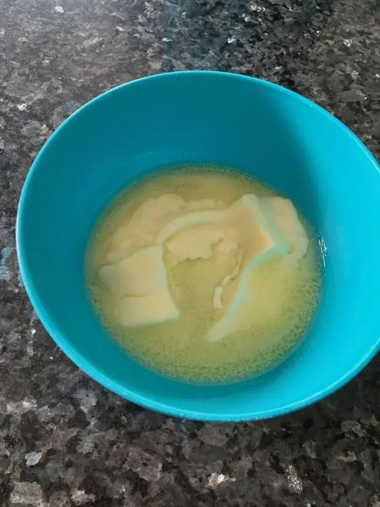 melted butter