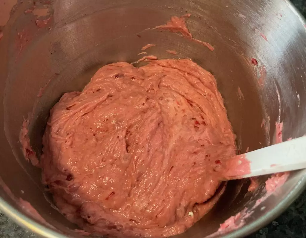 very pink batter