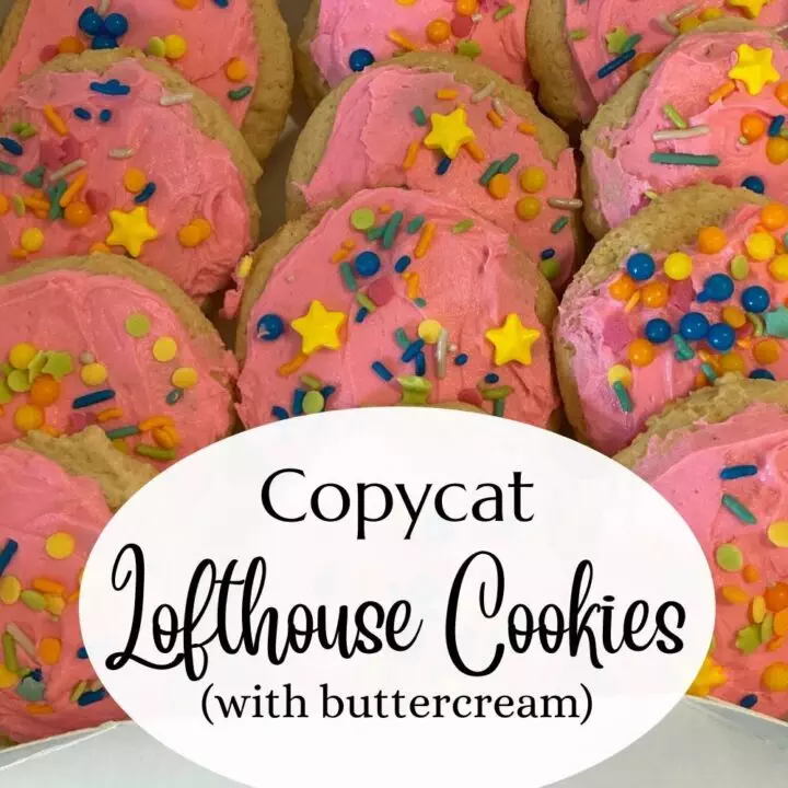 Copycat Lofthouse Cookies (with buttercream)