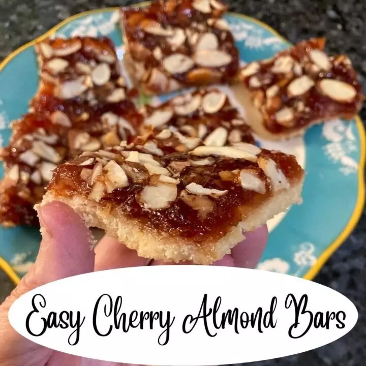 Easy Cherry Almond Bars