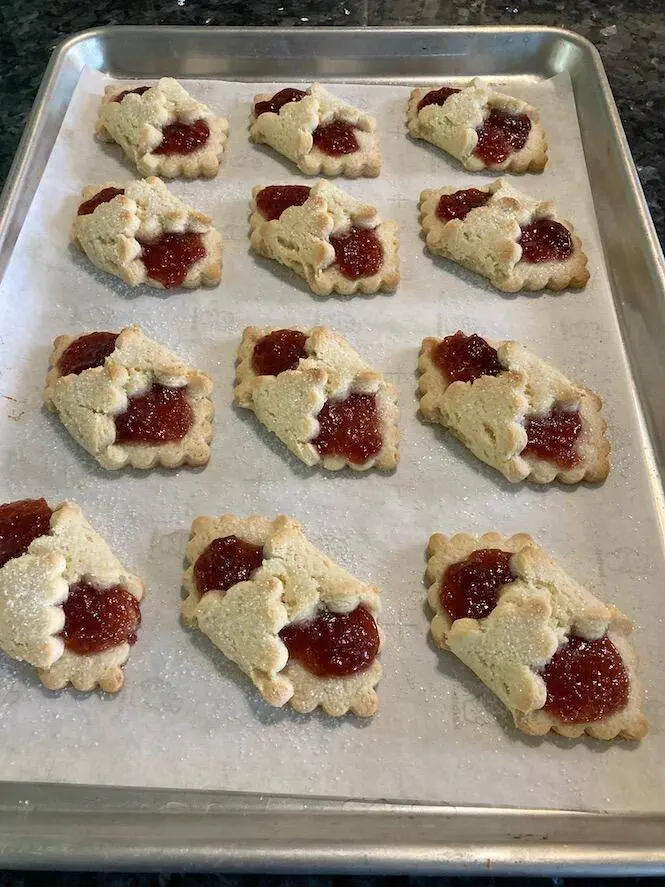 Cake Mix Kolaches with strawberry filling from Out of the Box Baking