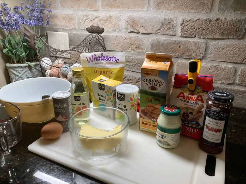 scone ingredients