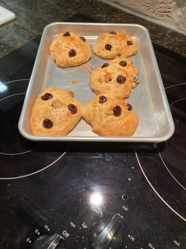 baked scones