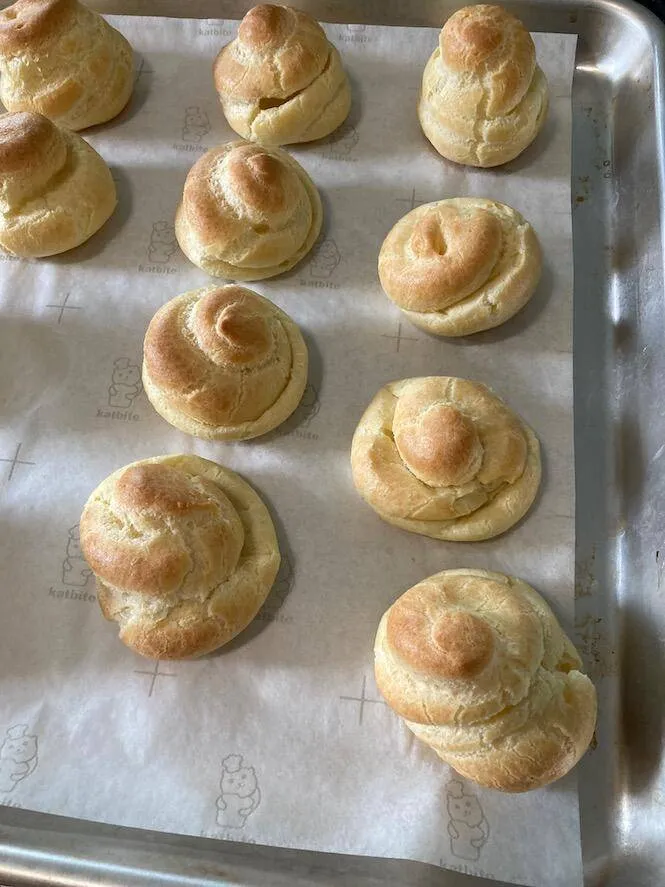 Cream Puffs from Out of the Box Baking.com