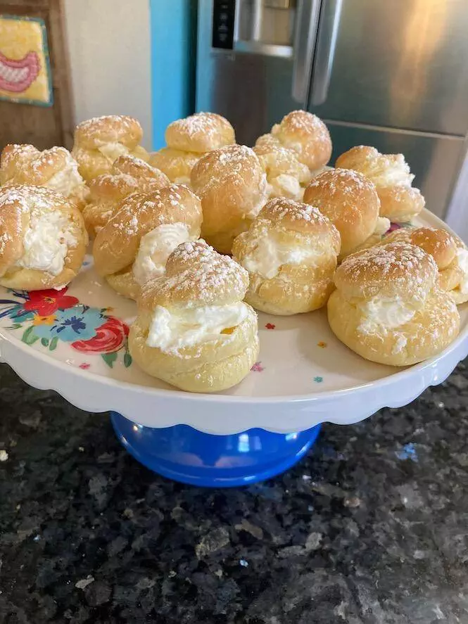 Cream Puffs from Out of the Box Baking.com