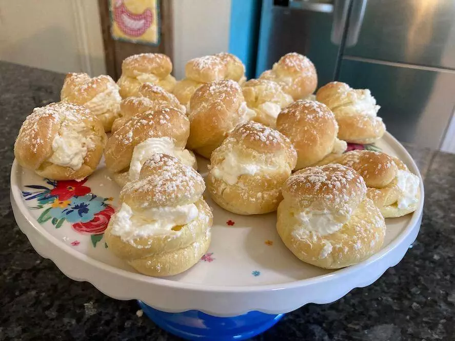 Cream Puffs from Out of the Box Baking.com