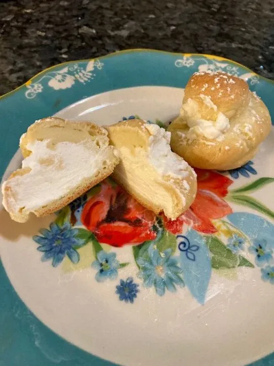 Cream Puffs from Out of the Box Baking.com