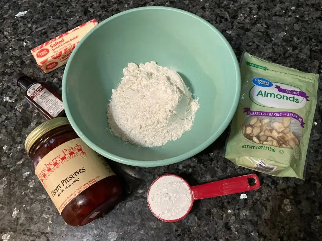 Easy Cherry Almond Bars from Out of the Box Baking.com