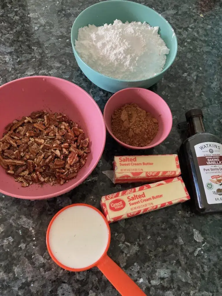 The Perfect Texas Sheet Cake (frosting ingredients) from Out of the Box Baking.com