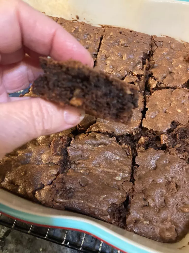Easy Cake Mix Brownies from Out of the Box Baking.com