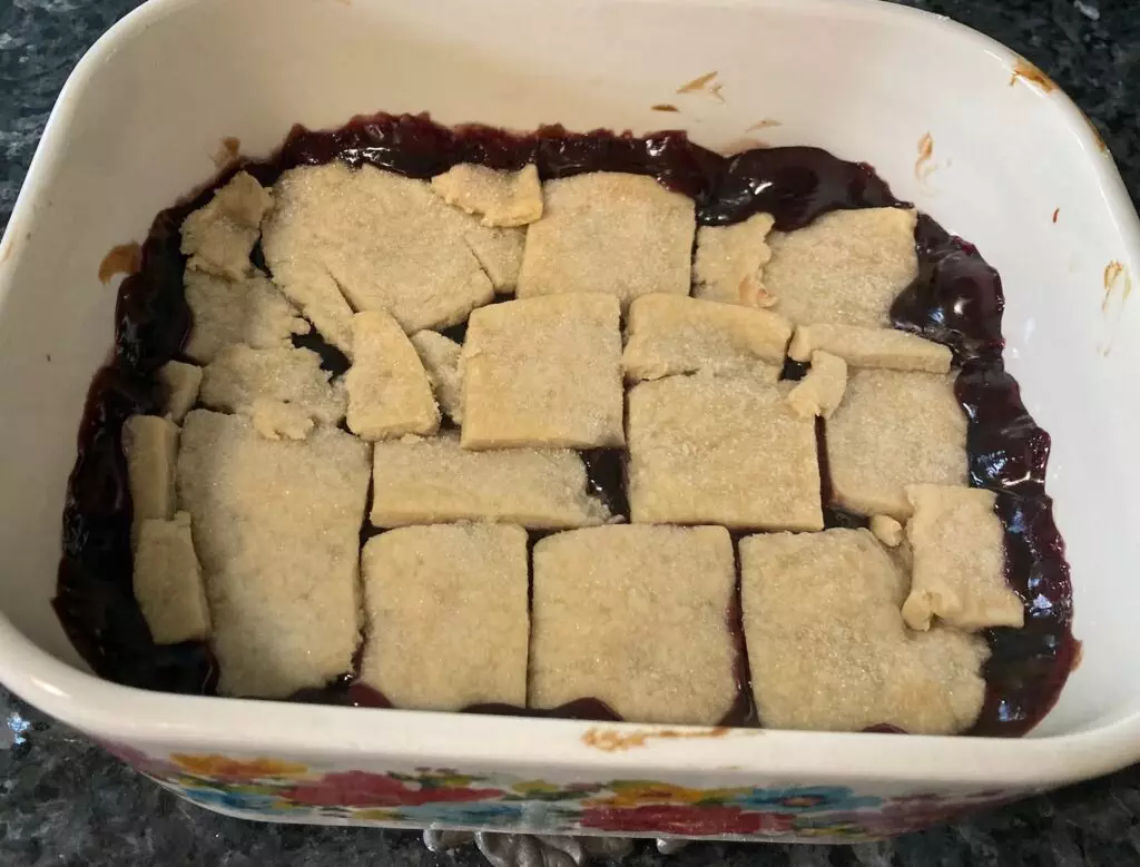 Old Fashioned Cobbler with Homemade Pie Crust