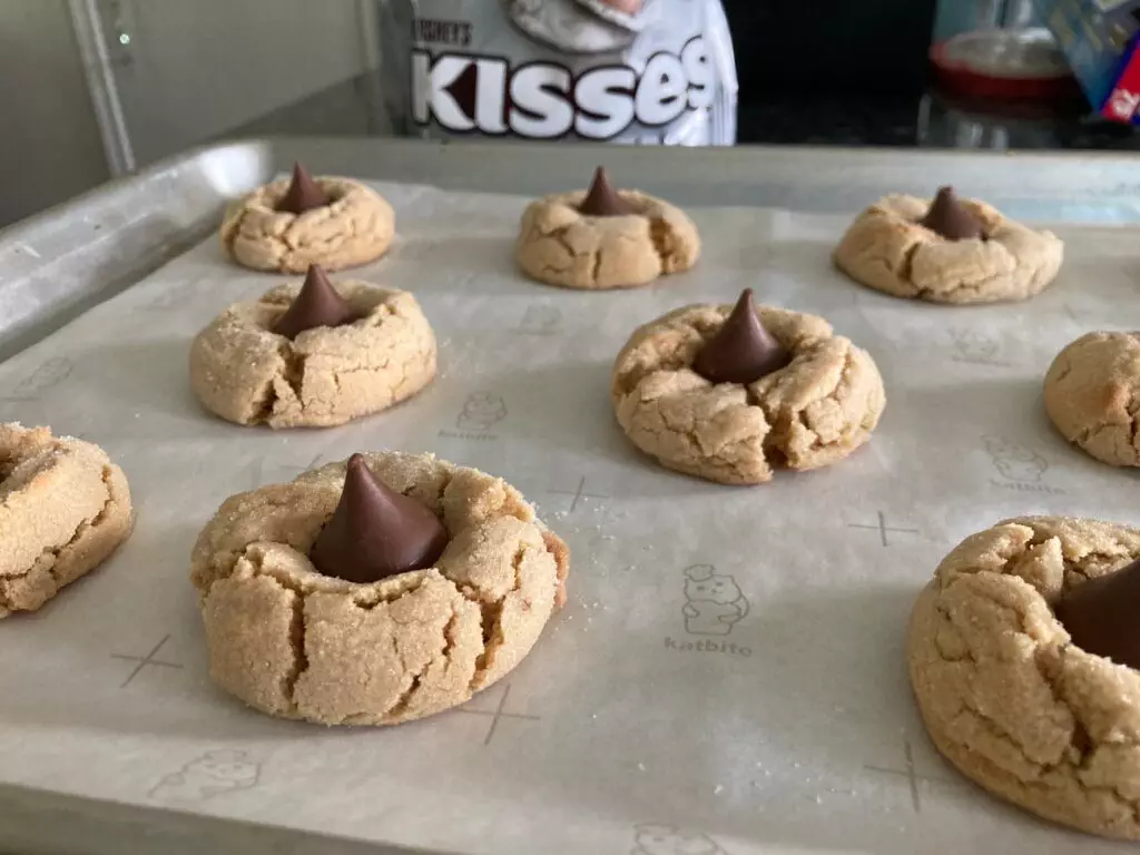 Peanut Butter Blossoms from Out of the Box Baking.com