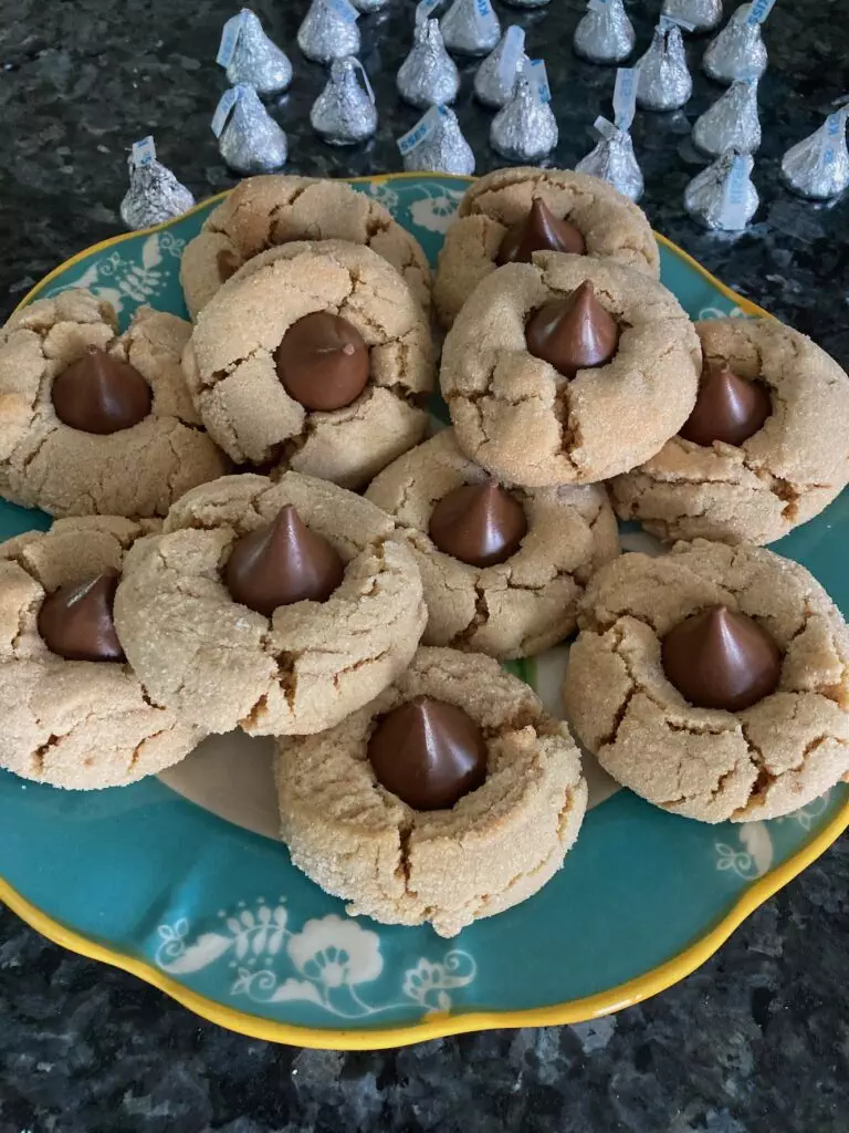Peanut Butter Blossoms from Out of the Box Baking.com