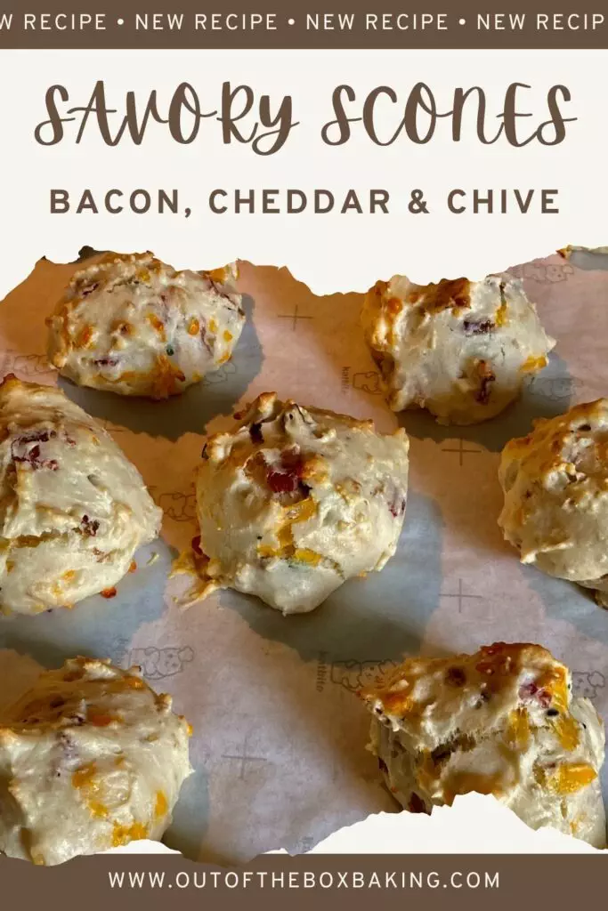 Savory Scones (bacon cheddar and chive scones)