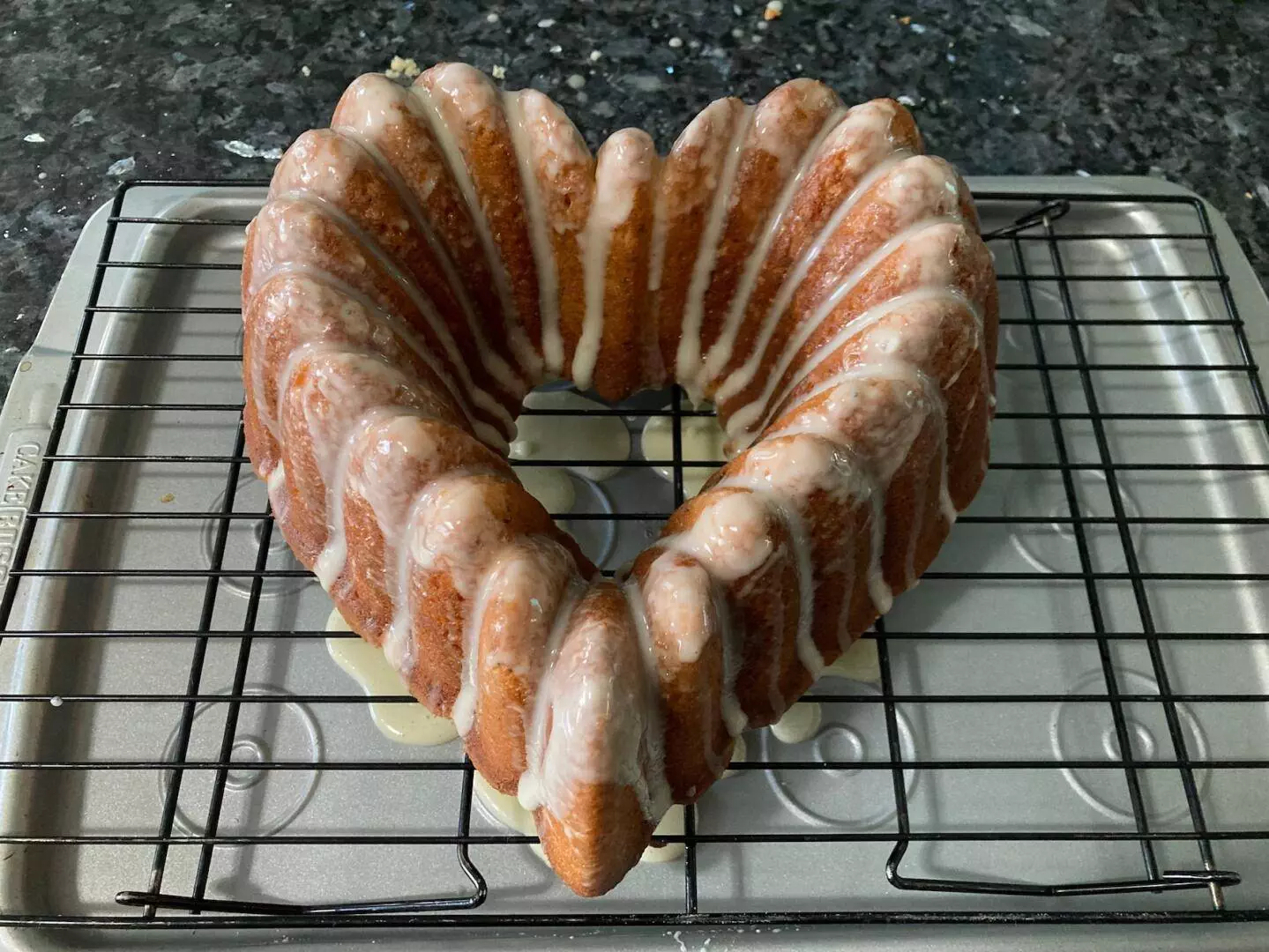 Poppy Seed Cake with Orange Glaze from Out of the Box Baking.com