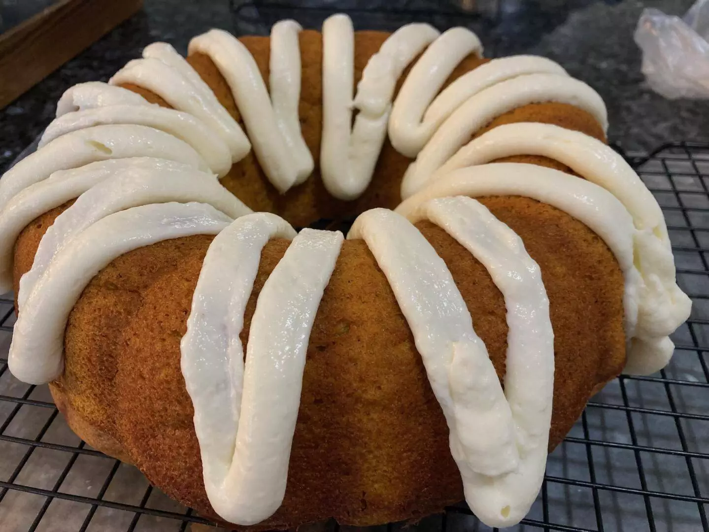 Easy Pumpkin Spice Cake from Out of the Box Baking.com