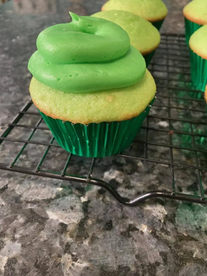 Easy Grinch Cupcakes from Out of the Box Baking.com