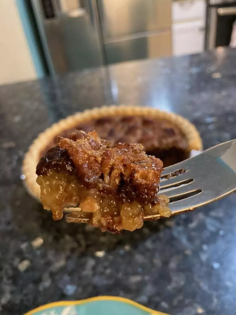 Fudgy Pecan Pie from Out of the Box Baking.com
