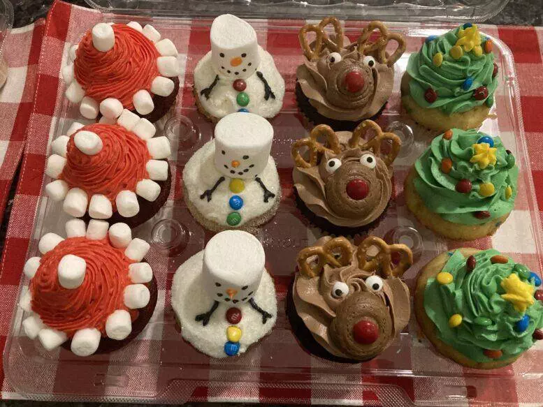 Easy Grinch Cupcakes from Out of the Box Baking.com