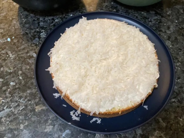 Traditional Coconut Cake from Out of the Box Baking.com