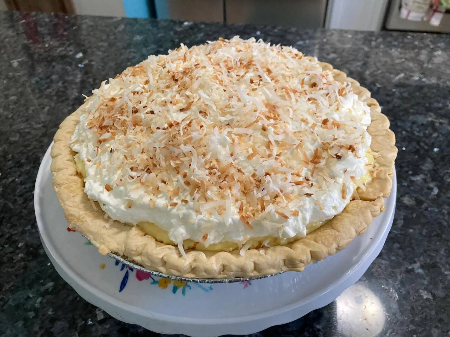 Coconut Cream Pie from Out of the Box Baking.com