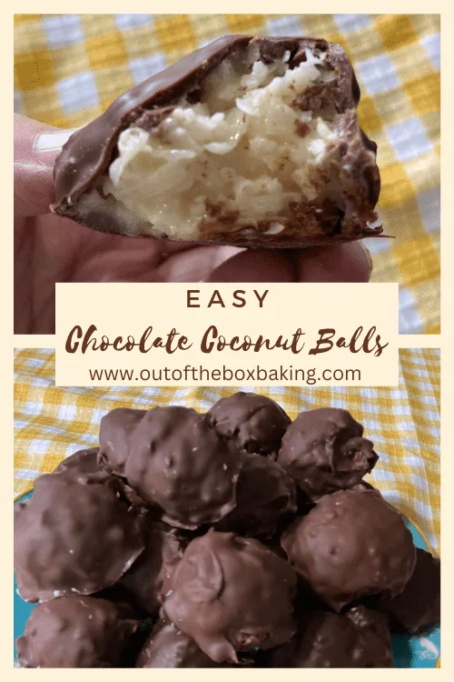 Easy Chocolate Coconut Balls Out Of The Box Baking