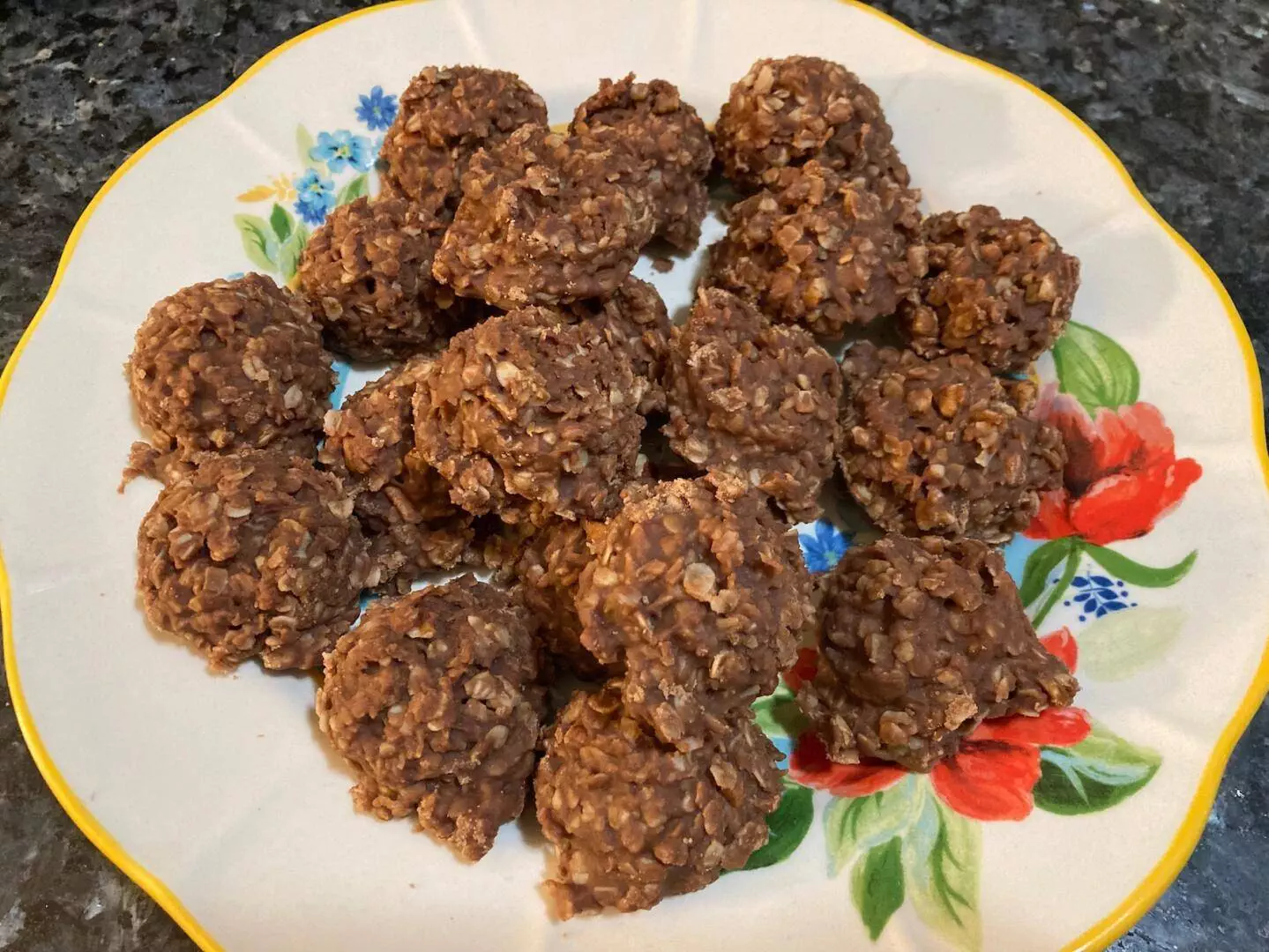 No-Bake Chocolate Oatmeal Cookies from Out of the Box Baking.com