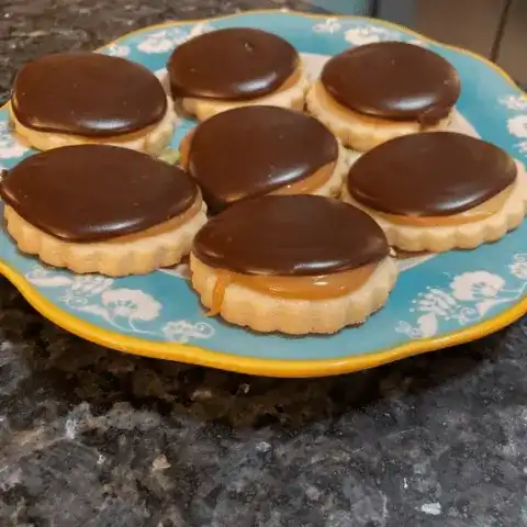 Easy Twix Cookies from Scratch