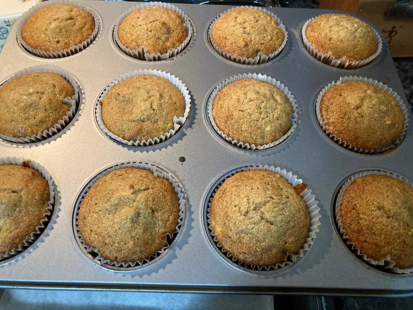 Traditional Banana Nut Muffins from Out of the Box Baking.com