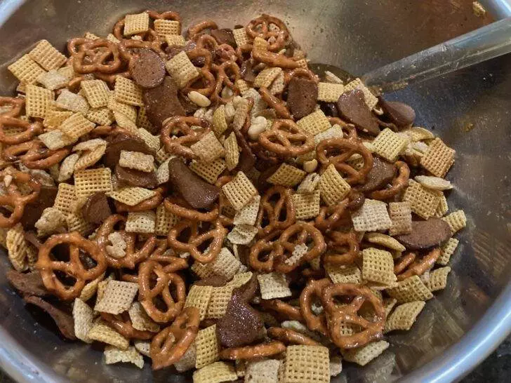 Oven-Baked Chex Mix from Out of the Box Baking.com